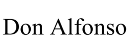 don alfonso