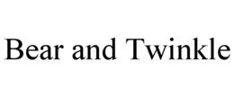 bear and twinkle