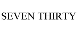 seven thirty
