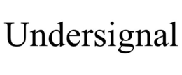 undersignal