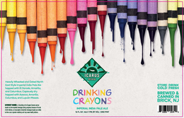 drinking crayons
