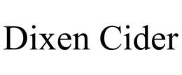 dixen cider