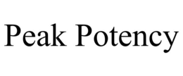 peak potency