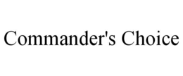 commander's choice