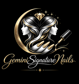 gemini signature nails
