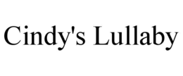 cindy's lullaby