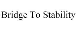 bridge to stability
