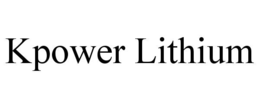 kpower lithium