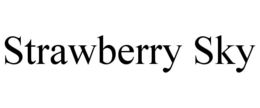 strawberry sky