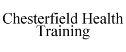 chesterfield health training