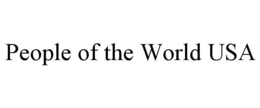 people of the world usa