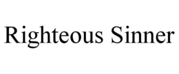 righteous sinner