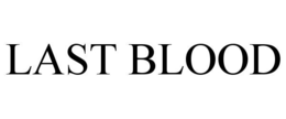 last blood