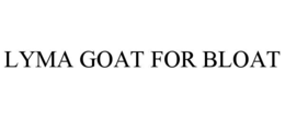 lyma goat for bloat