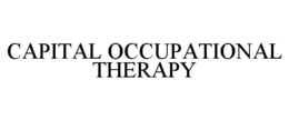 capital occupational therapy