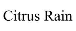 citrus rain