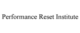 performance reset institute