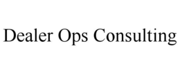 dealer ops consulting