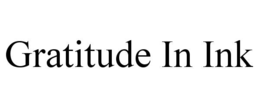 gratitude in ink