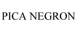 pica negron