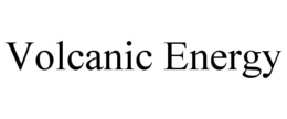 volcanic energy