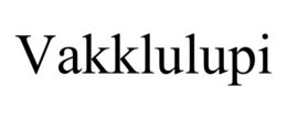 vakklulupi