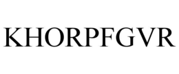 khorpfgvr