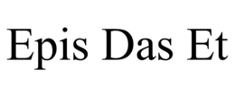 epis das et