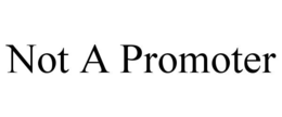 not a promoter