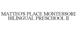 matteo's place montessori bilingual preschool ii