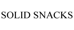 solid snacks