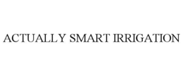 actually smart irrigation