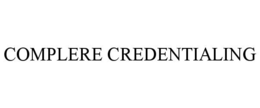 complere credentialing