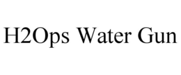 h2ops water gun