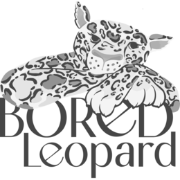 bored leopard