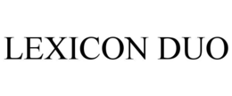 lexicon duo