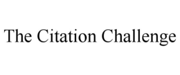 the citation challenge