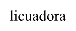 licuadora