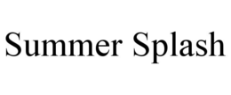 summer splash