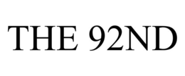 the 92nd