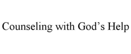 counseling with god’s help