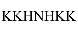 kkhnhkk