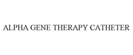 alpha gene therapy catheter