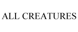 all creatures