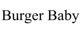 burger baby