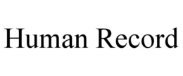 human record