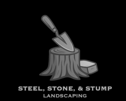 steel, stone, & stump landscaping custom design and installation of unique trees and shrubs