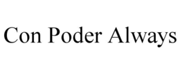 con poder always