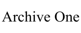 archive one