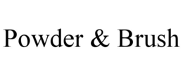 powder & brush